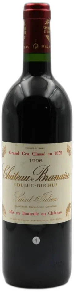 vue du vin Château Branaire Ducru 2010