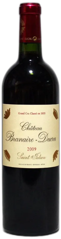 vue du vin Château Branaire Ducru 2010