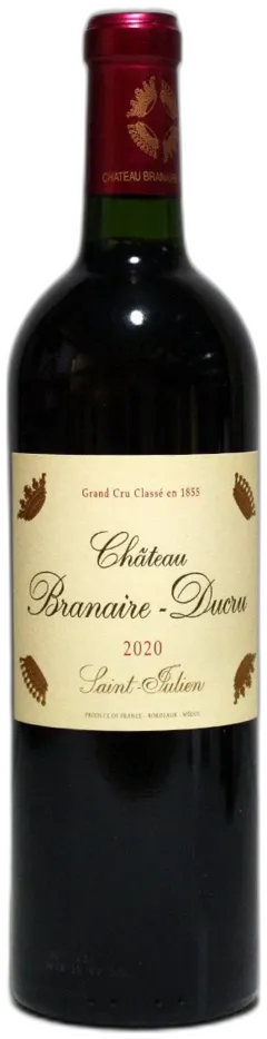 vue du vin Château Branaire Ducru 2010