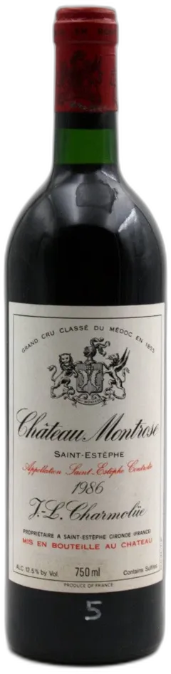 image du vin Château Montrose