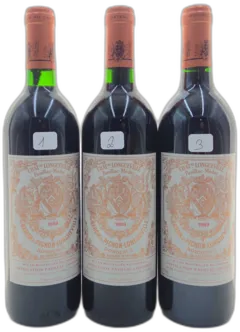 aperçu du vin Château Pichon Longueville Baron