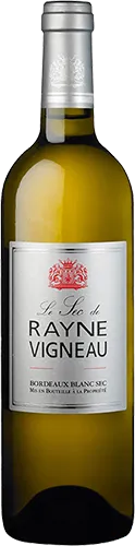 capture du vin le Sec de Rayne Vigneau Bordeaux Blanc
