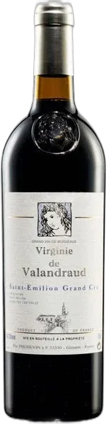 vue du vin Château Valandraud