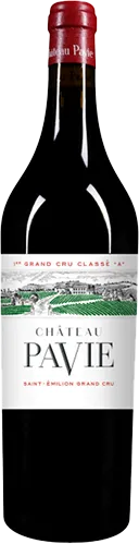 vue du vin Chateau Pavie