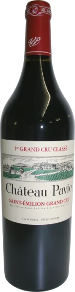 vue du vin Chateau Pavie