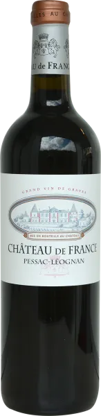 photo du vin Château "de France" Pessac-Leognan Rouge Pessac-Léognan