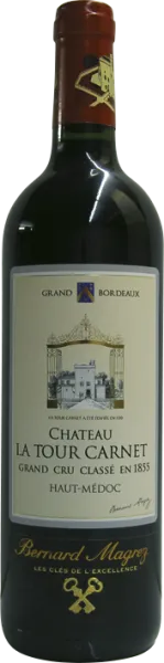 photo du vin Château la Tour Carnet Cuvée la Tempérance Médoc Vin Rouge de Bordeaux