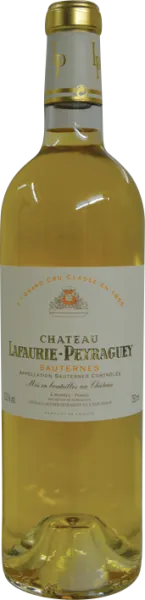 capture du vin Château Lafaurie-Peyraguey