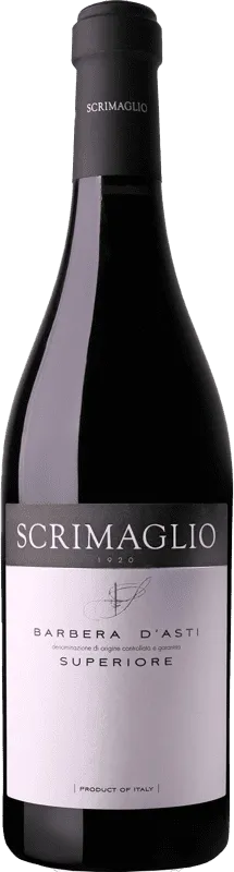 photo Scrimaglio, 2019 Barbera d’Asti Superiore D.O.c g Vin Rouge