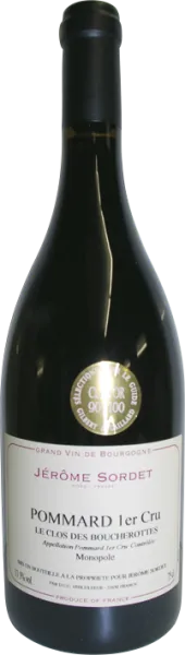 image du vin Rouge Pommard Benoît Sordet