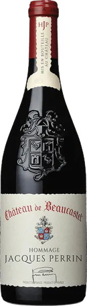 photo du vin Châteauneuf-du-Pape Château de Beaucastel Hommage à Jacques Perrin Famille Perrin