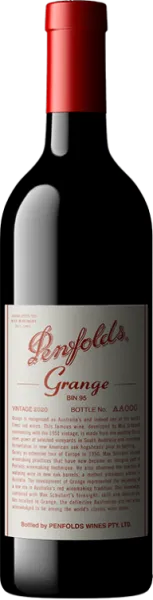 capture du vin Penfolds Grange Shiraz