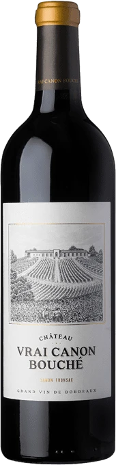 photo Vin Rouge A.O.P Canon-Fronsac Château Vrai Canon Bouché, 2018