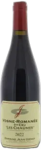 photo du vin Vosne Romanee les Chaumes Jean Grivot