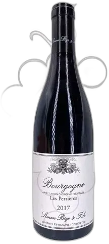 photo du vin Domaine Simon Bize et Fils "les Perrieres" Bourgogne Rouge