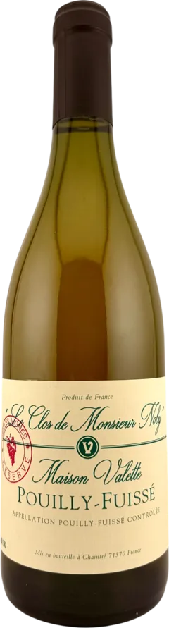 capture du vin Valette Pouilly Fuissé Clos de Monsieur Noly Vieilles Vignes