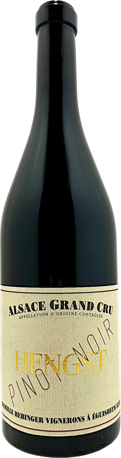 photo du vin Alsace Pinot Noir Grand Cru "Hengst"
