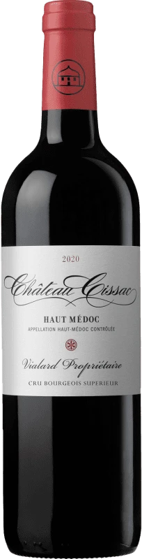 photo Château Cissac, 2020 A.O.P Haut-Médoc Cru Bourgeois Supérieur, Vin Rouge