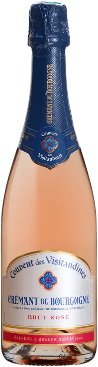 photo Couvent des Visitandines, Non Mill, a O.p Crémant de Bourgogne Brut Rosé