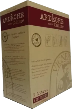 photo du vin Orélie Ardèche Rouge Vignerons Ardéchois