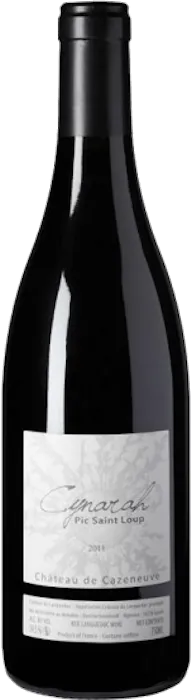 photos du vin les Calcaires 2019 Château de Cazeneuve, Pic Saint-Loup, Magnum