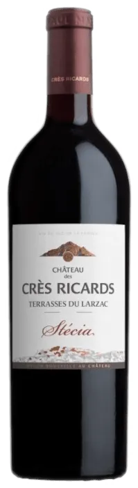 vue du vin Terrasses du Larzac Aop Oenothera Crès-Ricards