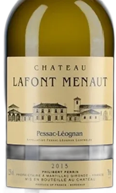 image du vin Château "Lafont Menaut" Pessac-Leognan Blanc Pessac-Léognan