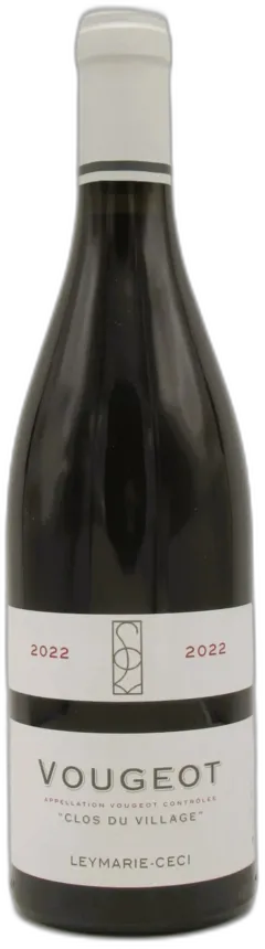 image du vin Vougeot "Clos du Village" Leymarie-Ceci