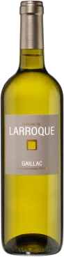 capture du vin Aop Blanc Sec Tradition Domaine de Larroque