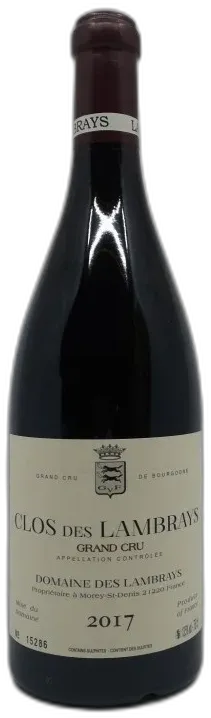 photo du vin Clos des Lambrays Grand Cru Domaine des Lambrays