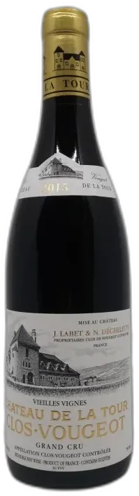 vue du vin Château de la Tour, Clos-Vougeot Grand Cru