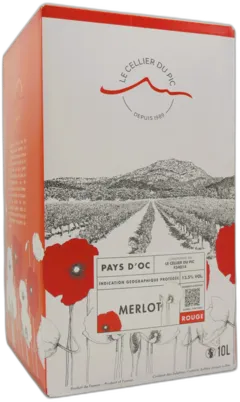 photo du vin Cellier du Pic Merlot