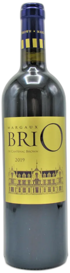 vue du vin Brio de Cantenac Brown