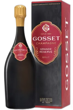 vue du vin Champagne Grande Réserve Gosset