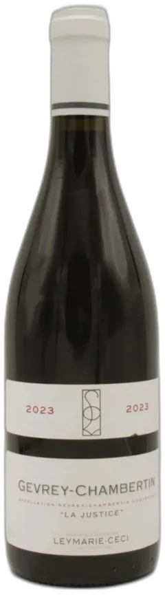 photo du vin Gevrey-Chambertin la Justice Leymarie Ceci