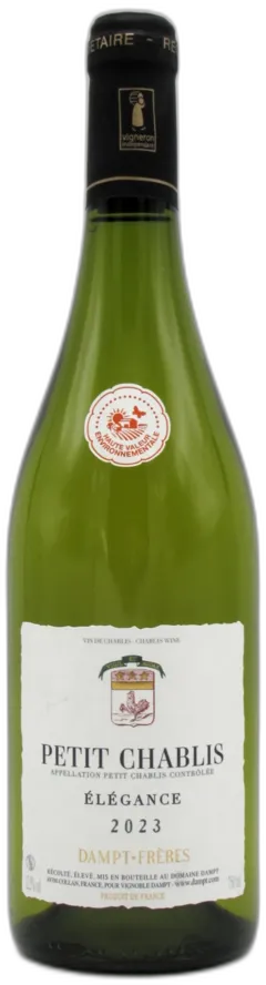 illustration du vin Domaine Dampt "Petit Chablis Vieilles Vignes" Petit Chablis Blanc