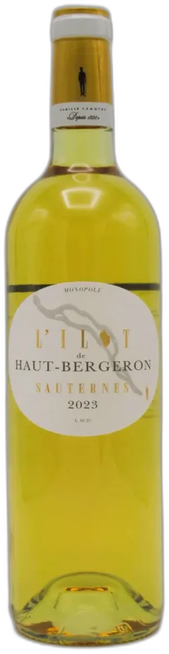 photo du vin Château "Haut Bergeron" Sauternes Blanc