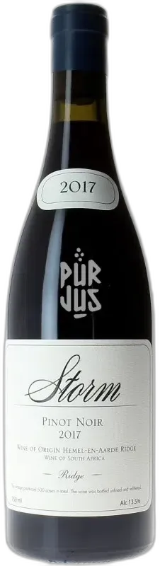 photo du vin Pinot Noir Storm