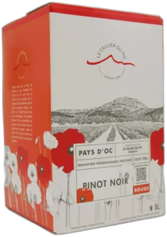 photo du vin Charles et César Desperate Pays d’oc Pinot Noir Vin de Languedoc Bio