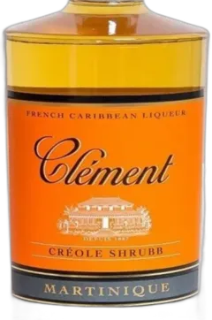 vue du vin Clément Shrubb Liqueur Antillaise