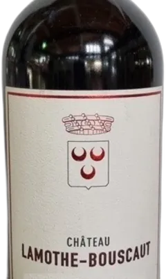 image du vin Lamothe Bouscaut Pessac Leognan Aoc