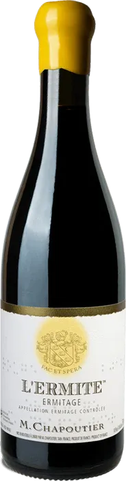 photo du vin m Chapoutier Ermitage le Pavillon 2008