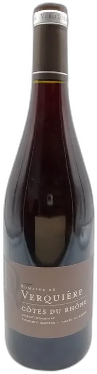capture du vin Domaine de Verquière Côtes du Rhône