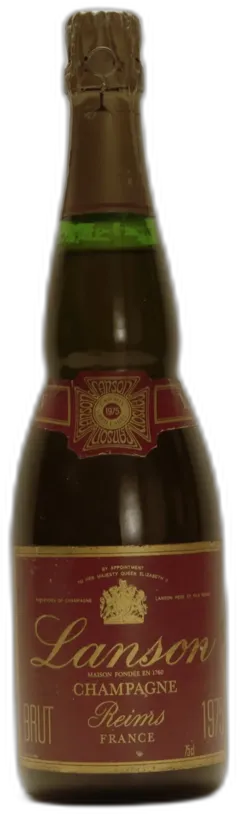 photos du vin Lanson, Champagne Burt Red Label