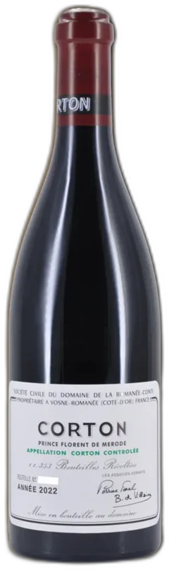 photo du vin Corton Grand Cru