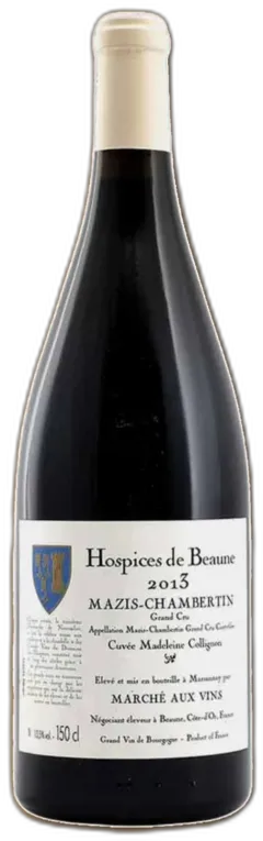 vue du vin Mazis-Chambertin Grand Cru cuvée Madeleine Collignon Hospices de Beaune Mise frédéric Esmonin