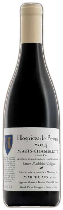 vue du vin Mazis-Chambertin Grand Cru cuvée Madeleine Collignon Hospices de Beaune Mise frédéric Esmonin