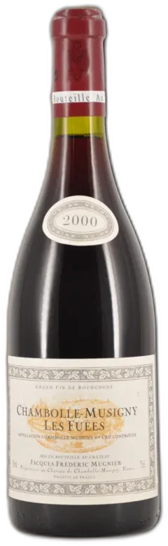 capture du vin jf Mugnier les Amoureuses Chambolle Musigny 1er Cru