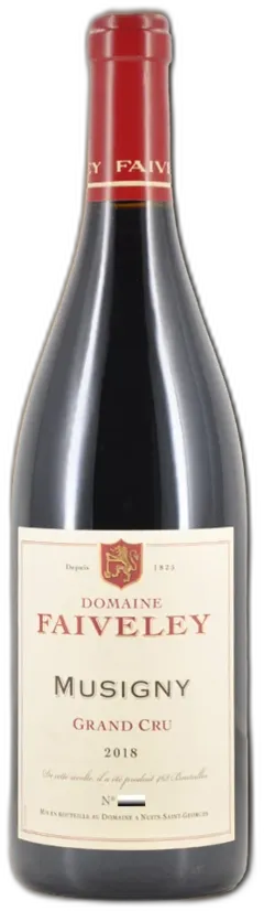 photo du vin Musigny Grand Cru 2018