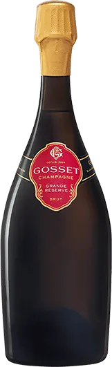 vue du vin Champagne Grande Réserve Gosset